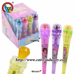 microphone lighting toy candy wholesale